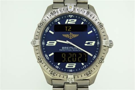 breitling aerospace titanium calibre 75 2003|breitling aerospace catalogue.